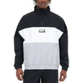 Pro Club Men's Comfort Tri-Color Quarter Zip Track Jacket