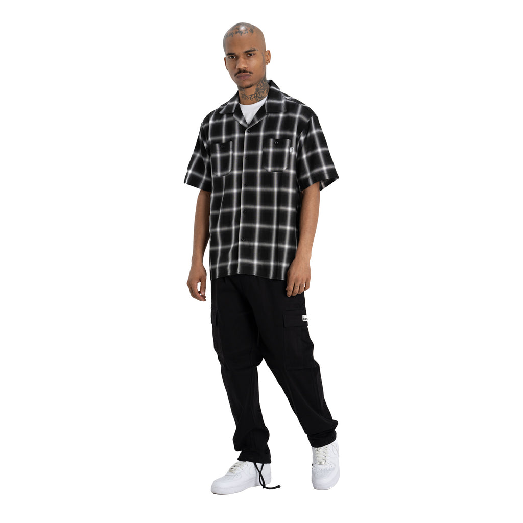 Pro Club Men's Comfort Ombre Checker Short Sleeve Shirt