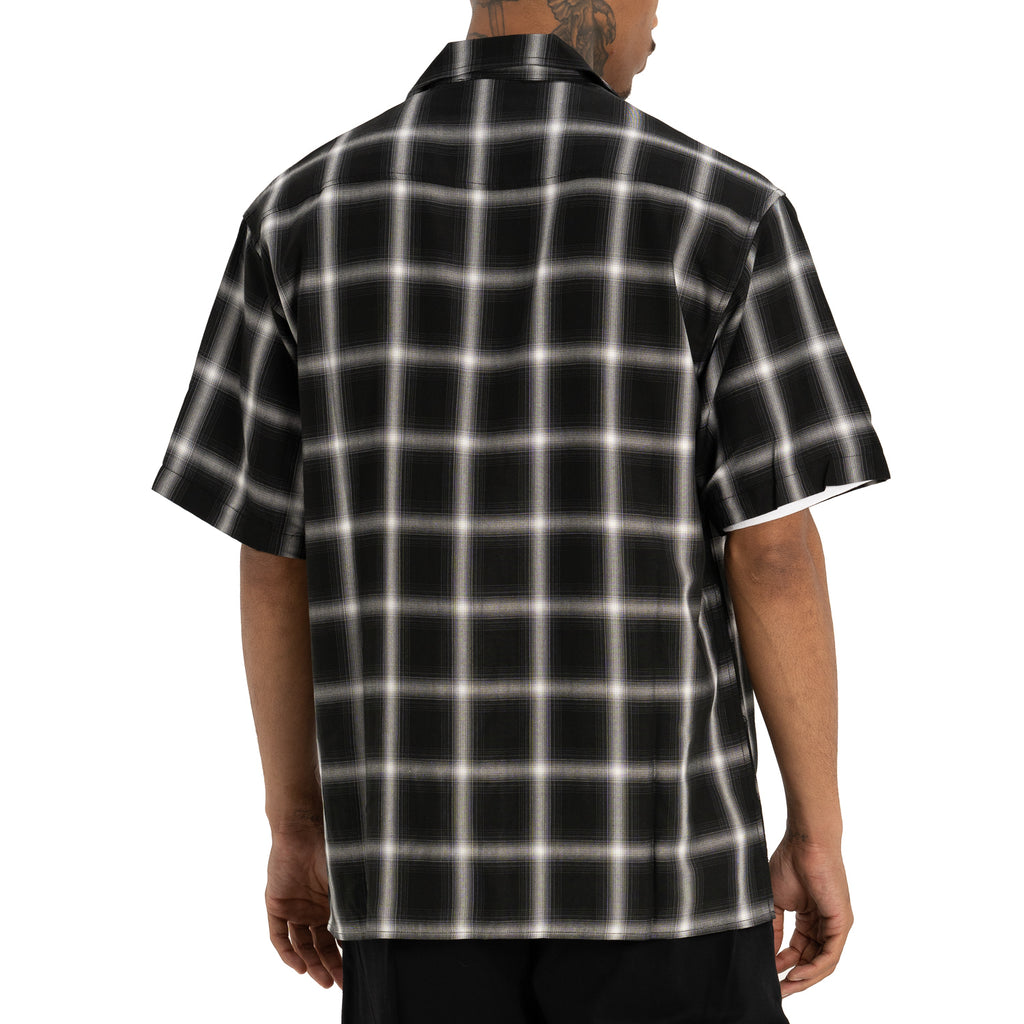 Pro Club Men's Comfort Ombre Checker Short Sleeve Shirt