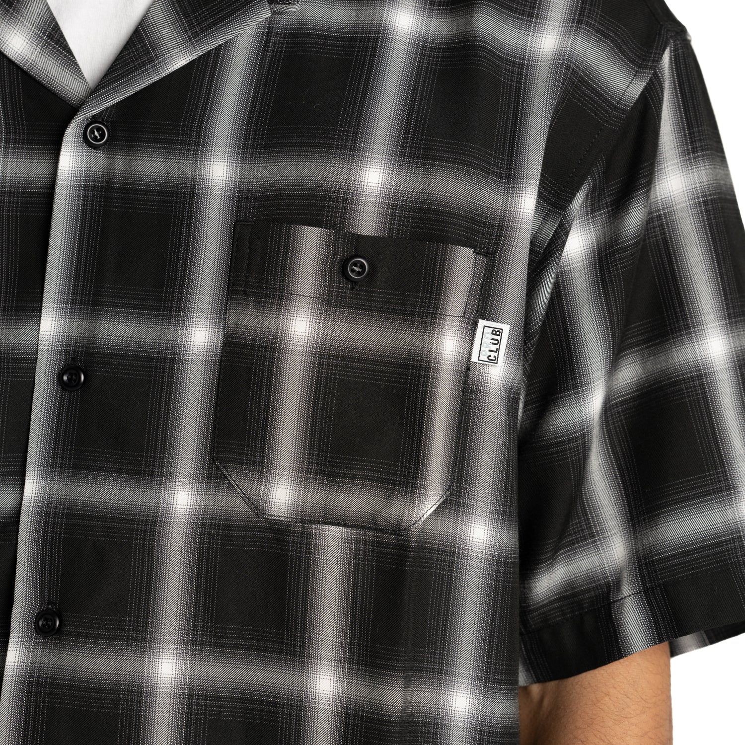 Pro Club Men's Comfort Ombre Checker Short Sleeve Shirt