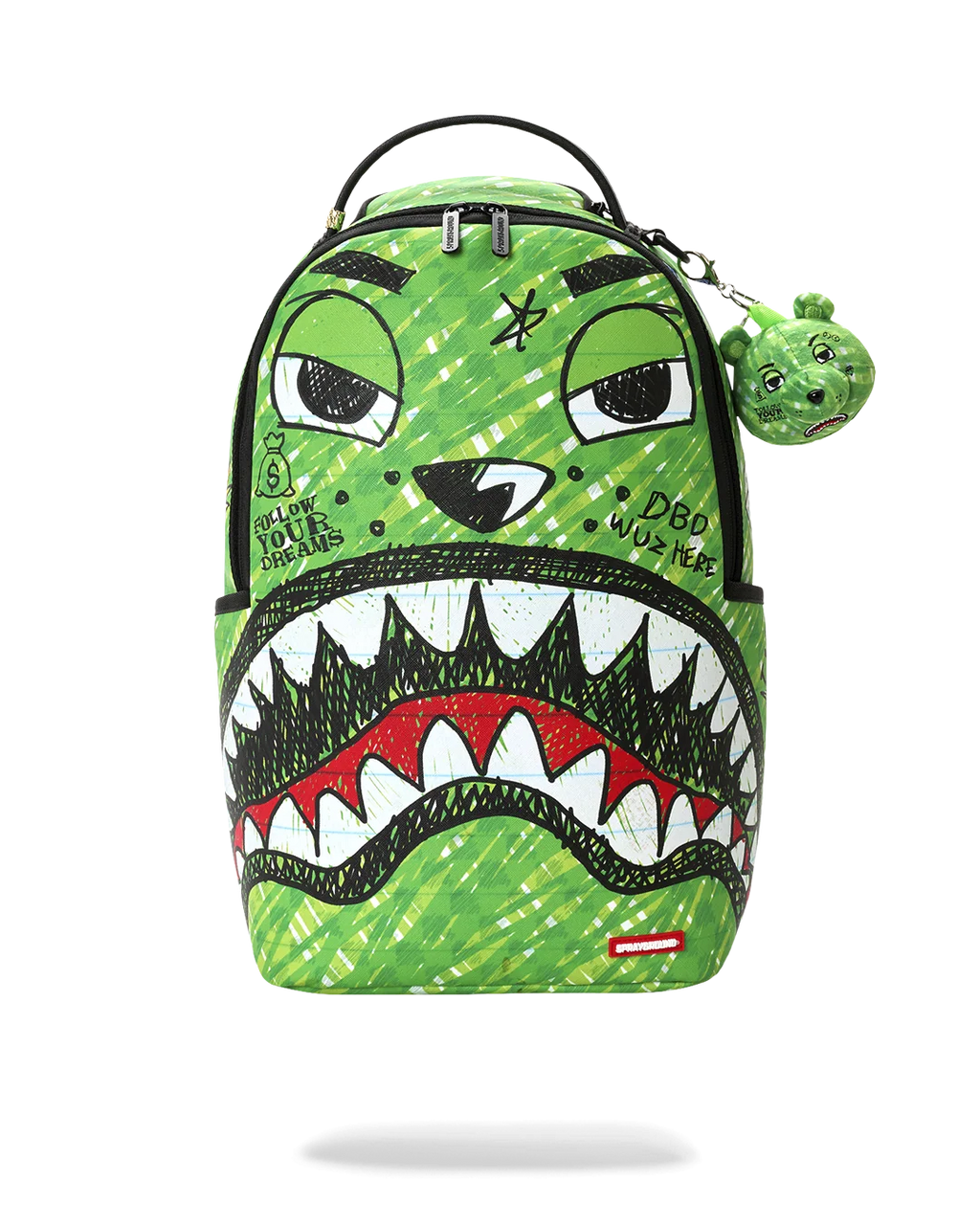 Sprayground Moneybear Chomp & Keychain Backpack