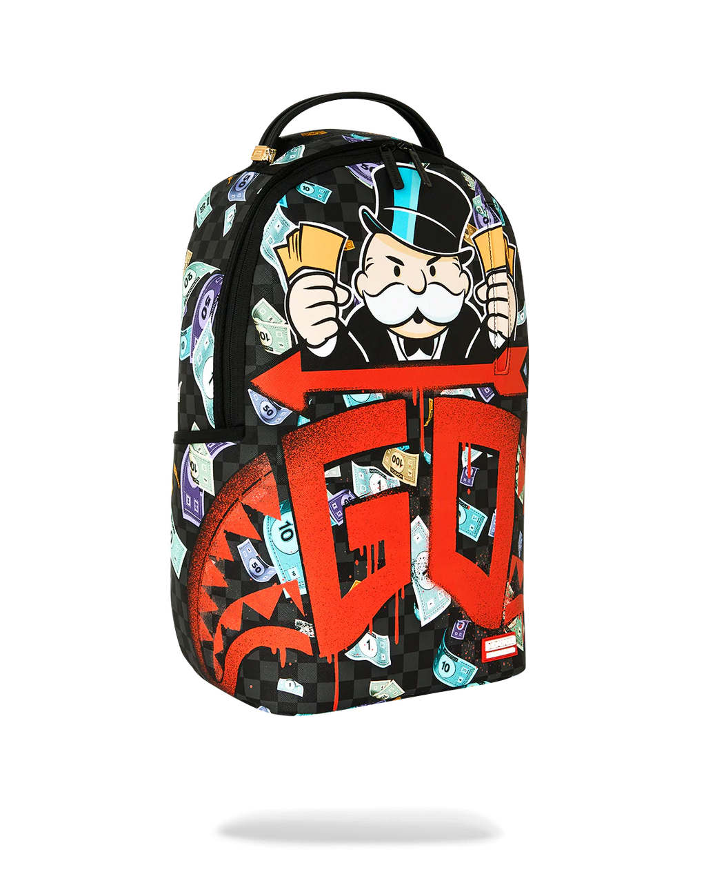 Sprayground Monopoly Time to Go Backpack