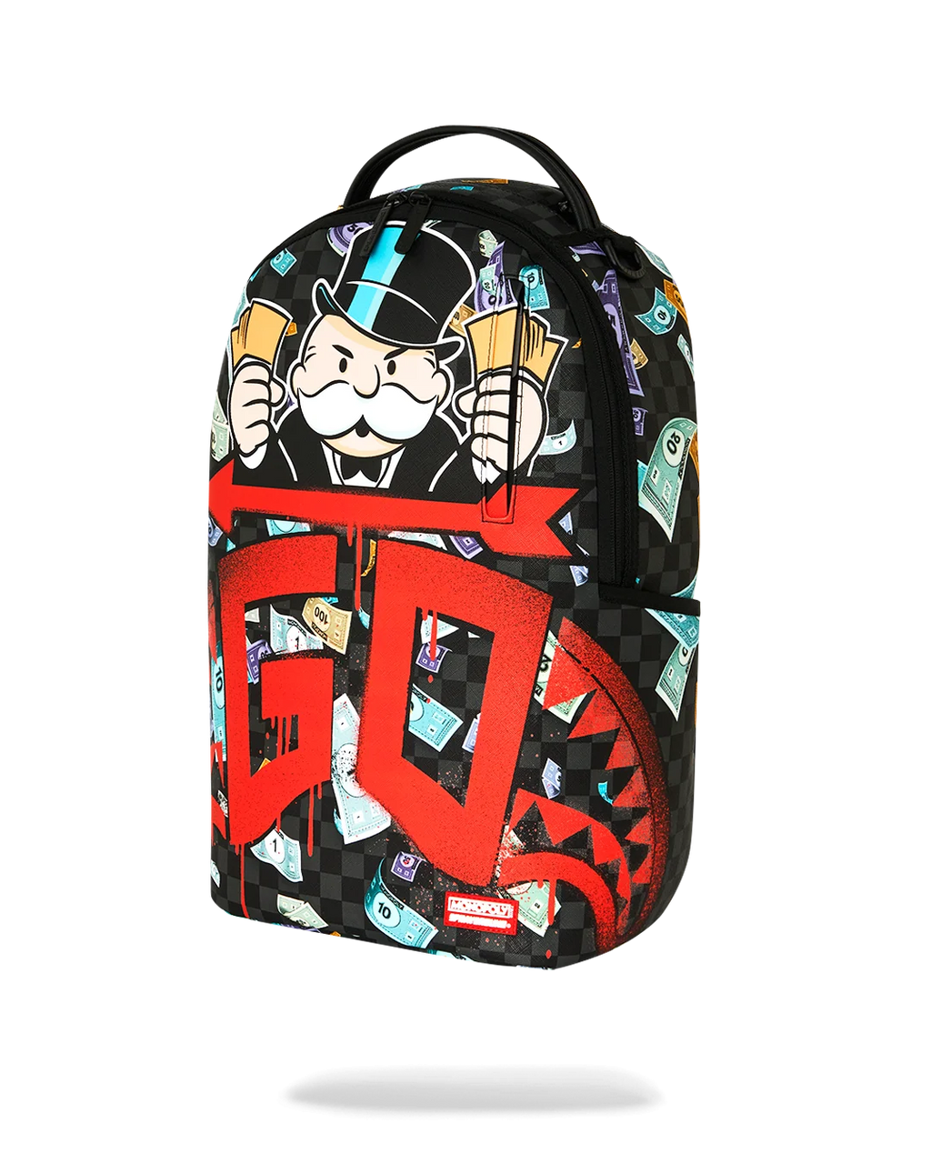 Sprayground Monopoly Time to Go Backpack