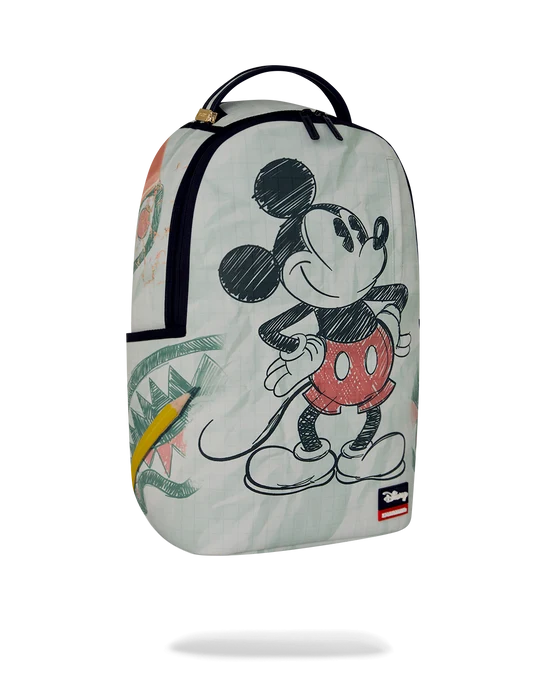 Sprayground Disney Mickey Sketch Backpack