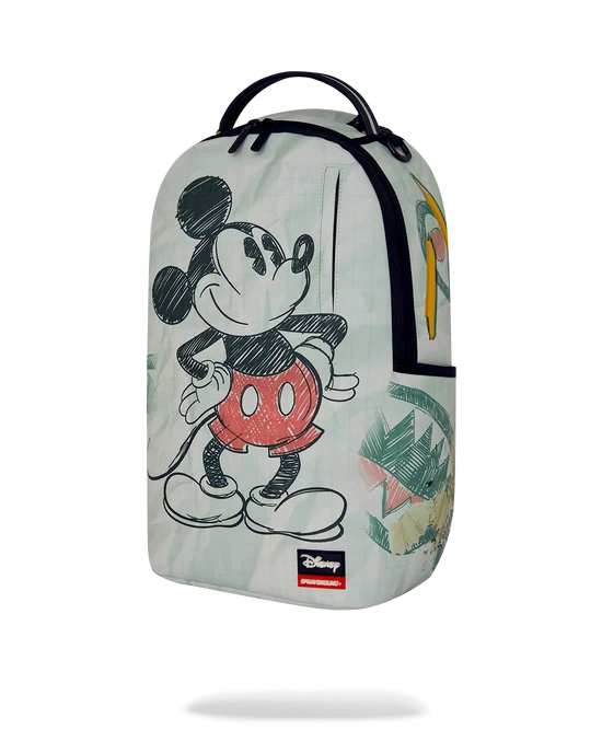 Sprayground Disney Mickey Sketch Backpack
