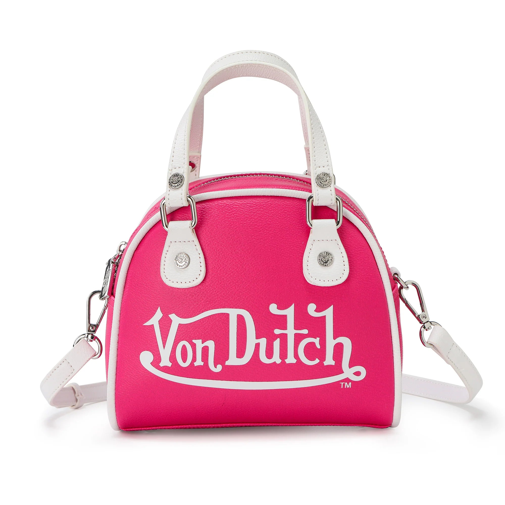 Von Dutch Classic 51 Pink Bowling Bag