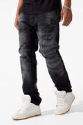 Jordan Craig Straight Fit Collin Jeans - Black Shadow
