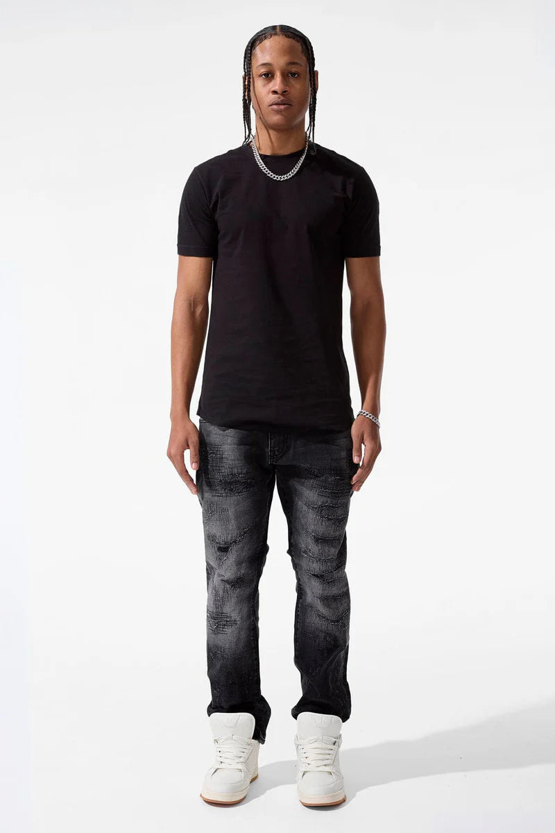 Jordan Craig Straight Fit Collin Jeans - Black Shadow
