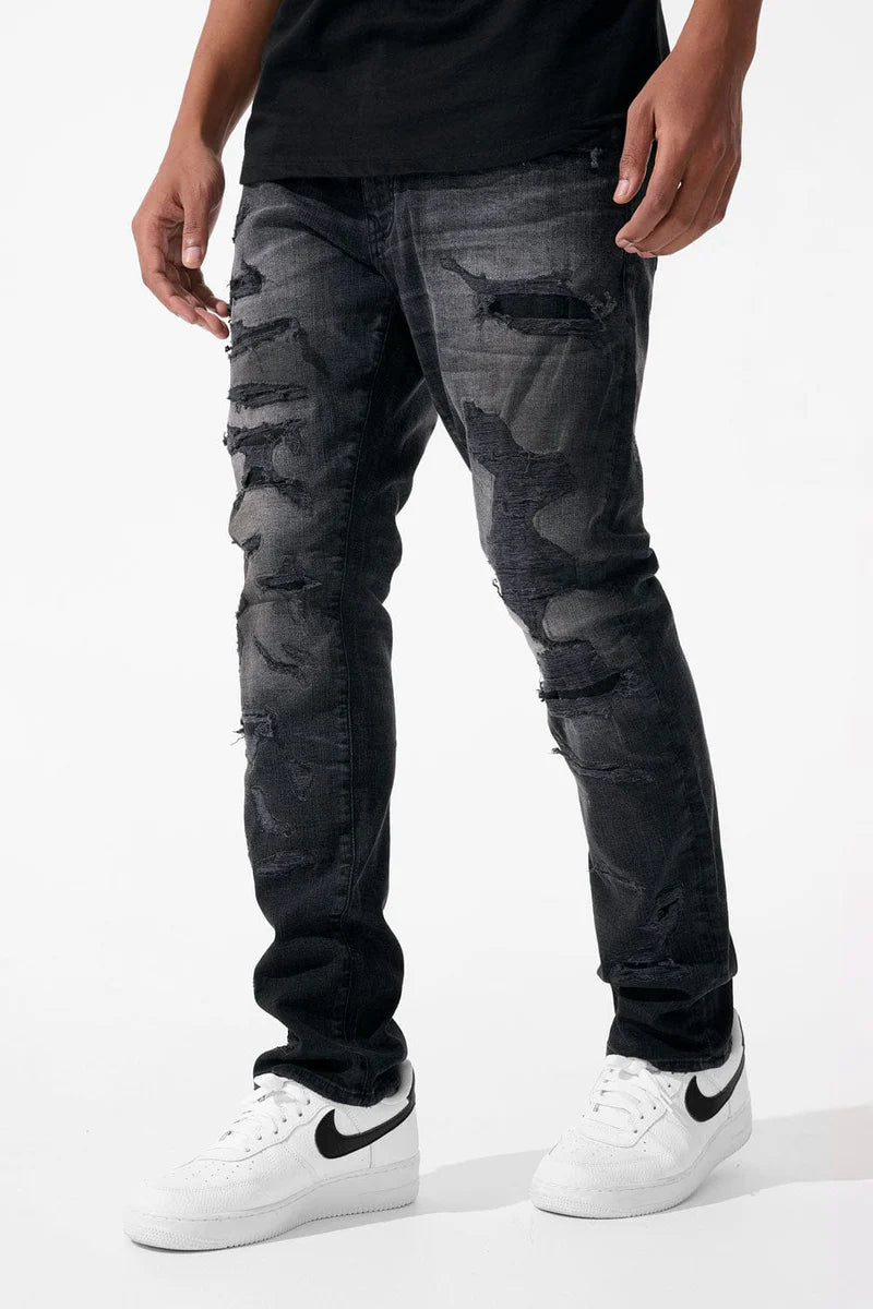 Jordan Craig Straight Fit Collin Jeans - Black Widow