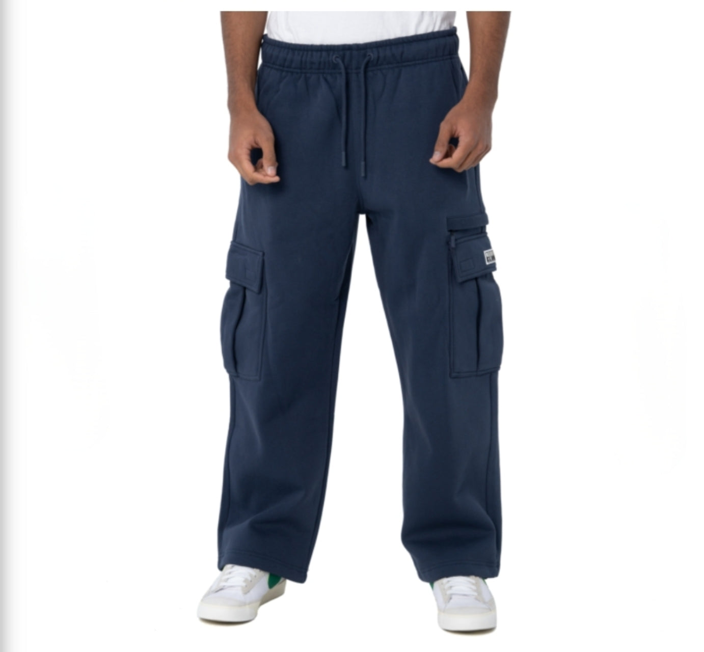 Pro Club Men's Heavyweight Basic Open Leg Cargo Sweatpants