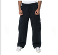 Pro Club Men's Heavyweight Basic Open Leg Cargo Sweatpants