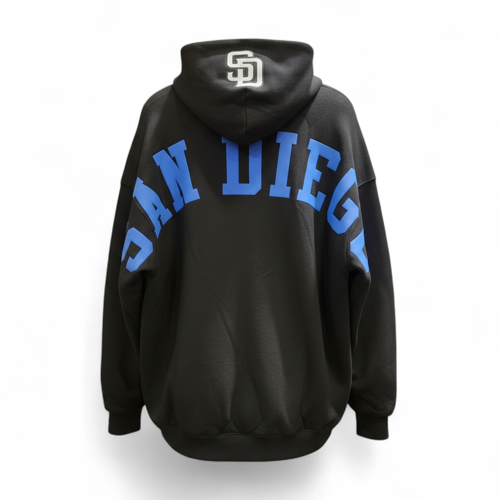 Padres Hoodie - Black & Blue