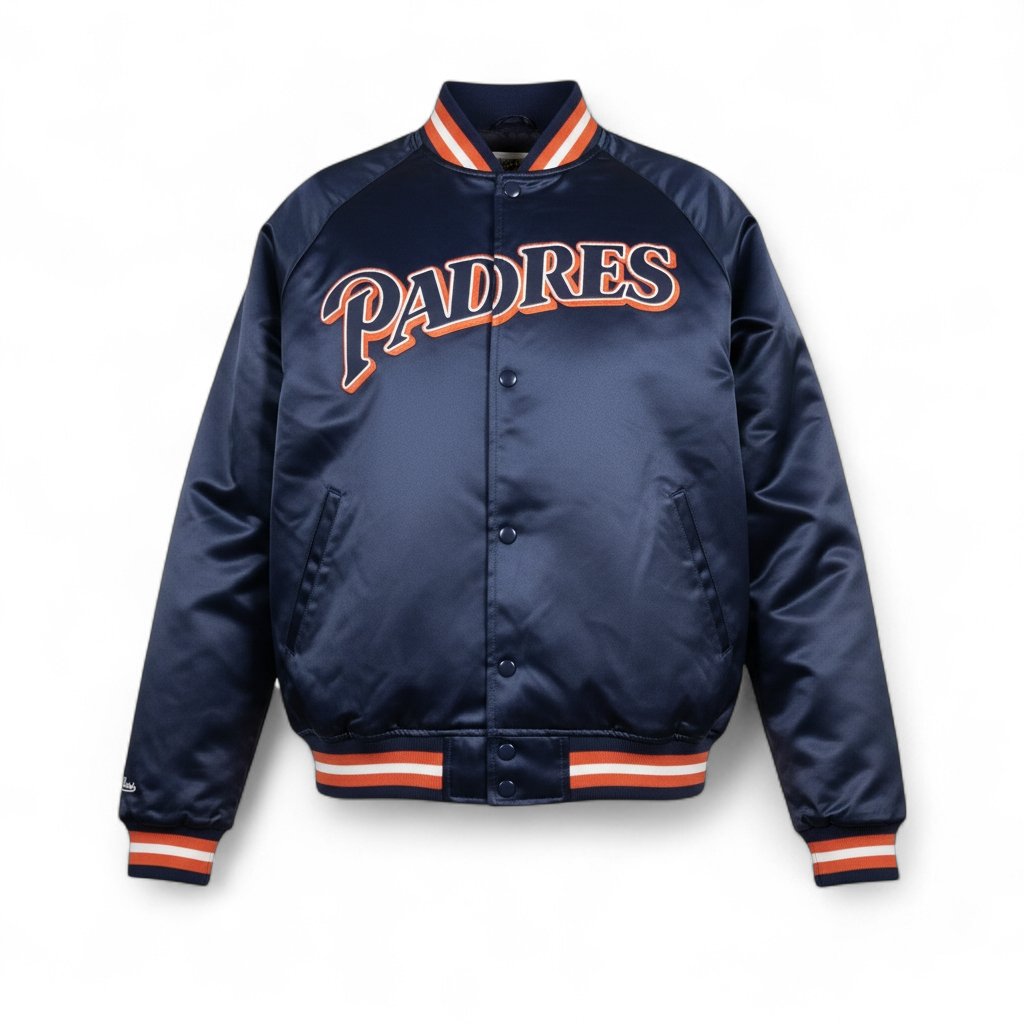 Padres Lightweight Satin Jacket