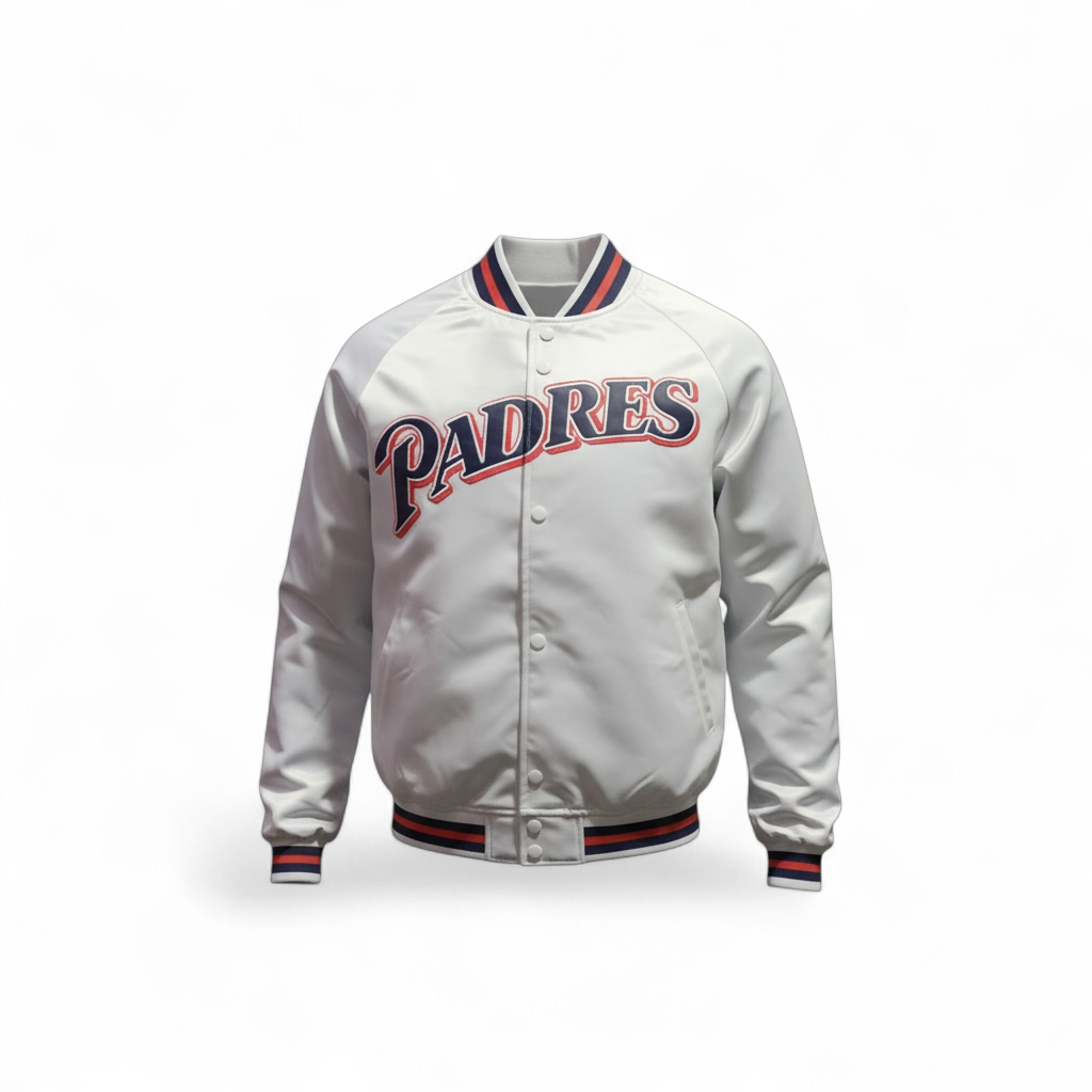 Padres Lightweight Satin Jacket