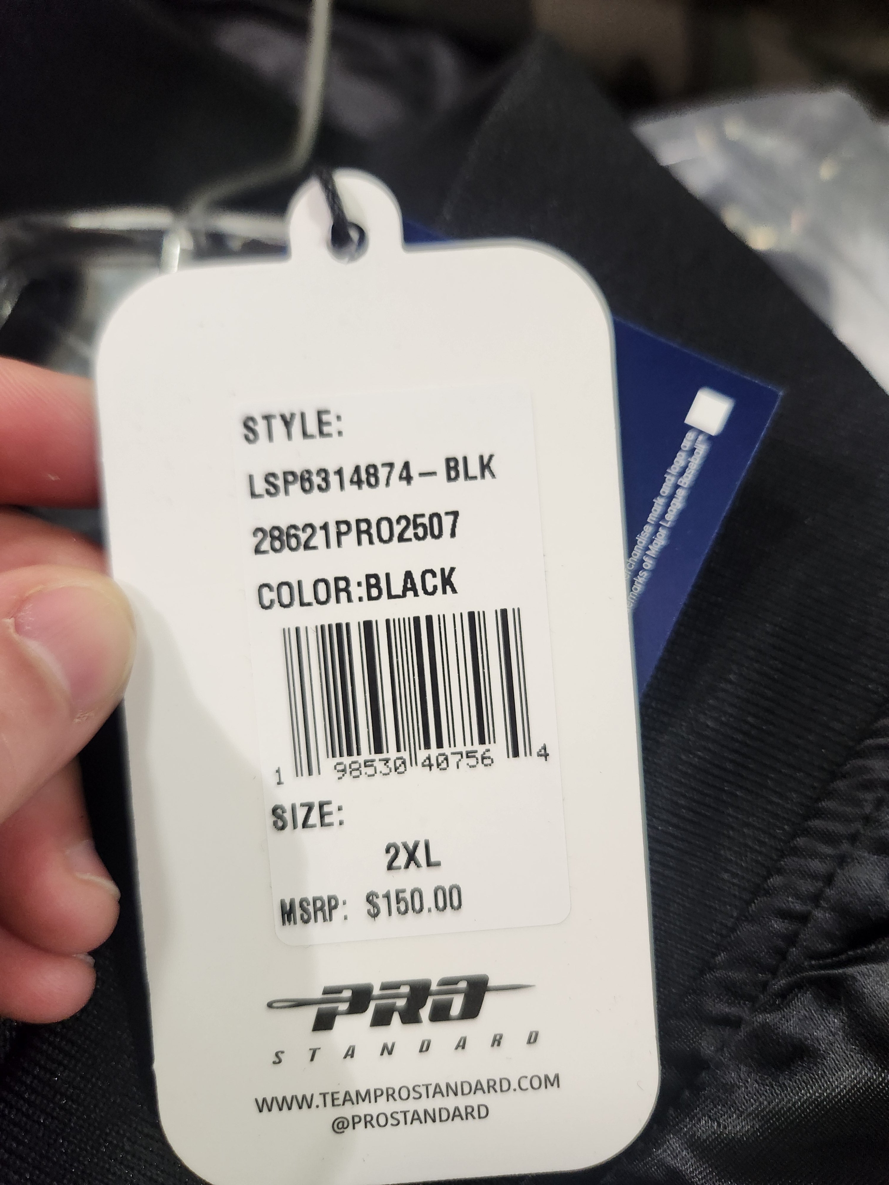 Padres Souvenir Men's Satin Jacket - Black