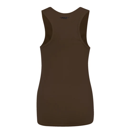 Padres Classic Women's Relaxed Fit Racerback - Brown